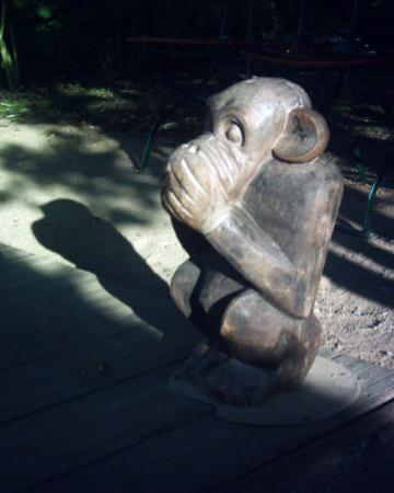 PORTE BONHEUR 2 EN 1 - TOUCHER DU BOIS ET DU SINGE